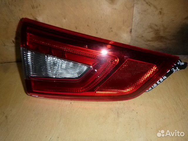 Фонарь задний внутренний левый nissan qashqai (J11