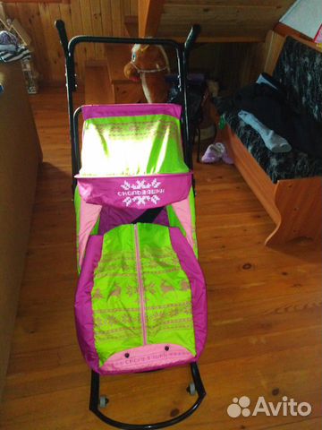 Коляска санки