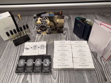 Пробники. Byredo, Creed, Diptyque, Clive Cristian