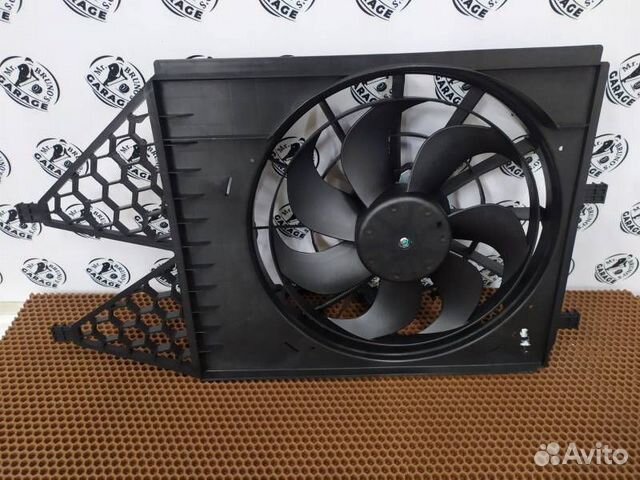 Диффузор радиатора в сборе VW Поло 10-19 6R0121207