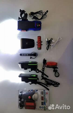 Фонарь для велосипеда солнечный power bank