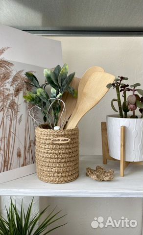 Корзинки из джута