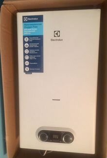 Газовая колонка Electrolux с документами