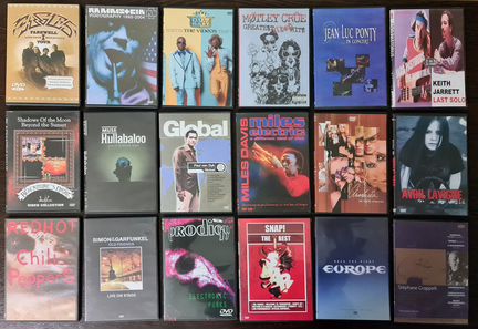 Концерты на DVD дисках