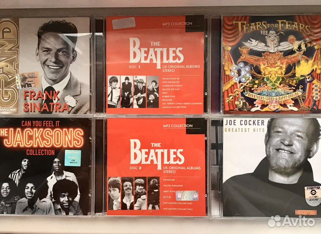 Коллекция CD дисков лицензия