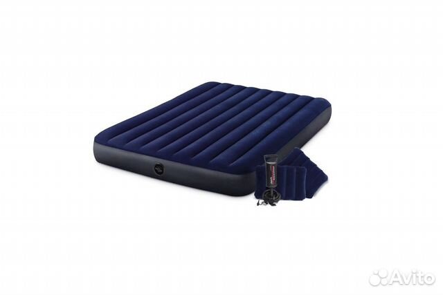 Матрас надувной 152х203х25см двуспальный