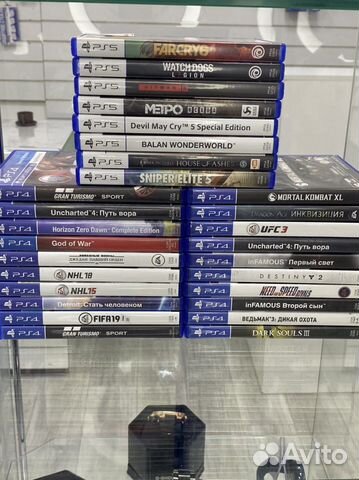 Игры на Sony playstation 4 диски psp5