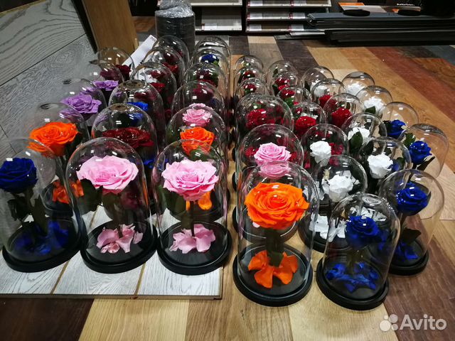 Роза в колбе розница и опт в наличии, от