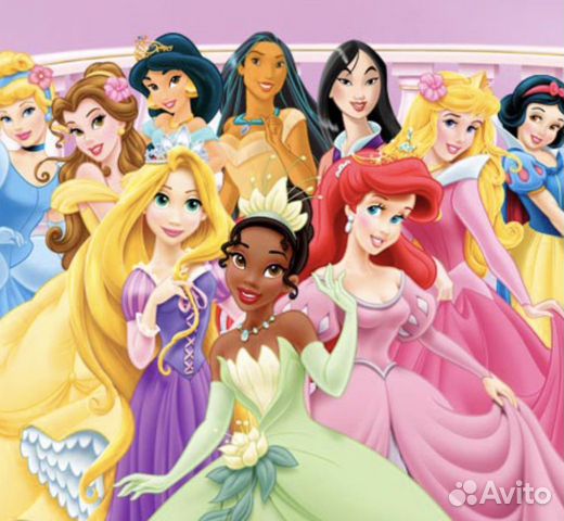 Фото всех принцесс диснея вместе для тик тока