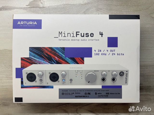 Arturia minifuse recording pack. Minifuse 4.