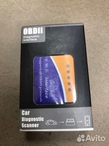 Сканер диагностический адаптер ELM327 Wi-Fi obdii