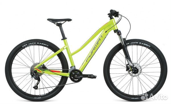 Велосипед 27,5д. format 7712, 18 ск. салатовый