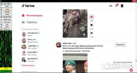 TikToker программа для раскрутки TikTok