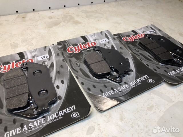 Тормозные колодки honda CBR600 CB600F CBF1000 CB75