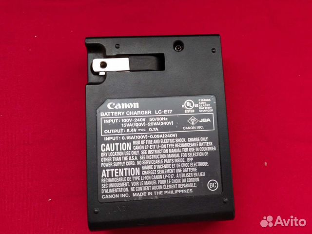 Зарядное устройство для фотоаппарата canon