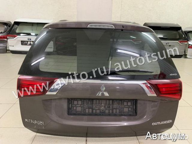 Обшивка багажника аутлендер 3