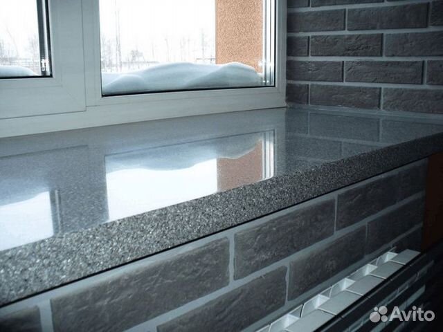 Подоконник из акрилового камня