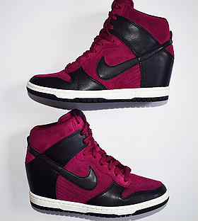 nike dunk sky hi black