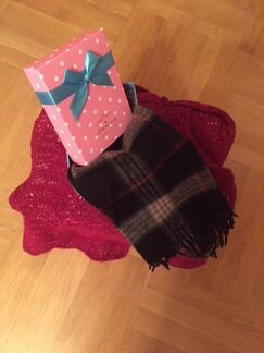 Шарф мужской новый LEO ventoni