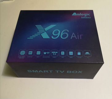 Мощный тв бокс Андроид x96 air на чипе Amlogic S90
