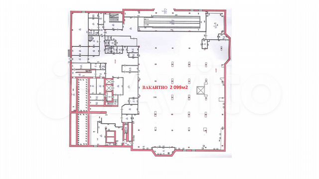 Торговая площадь, от 2 м² до 2099 м²
