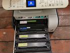 Принтер лазерный цветной HP CM1312 c картриджами объявление продам