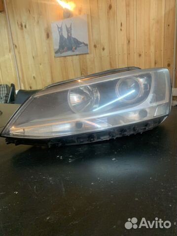 Фара галоген левая фольксваген джетта 2011г