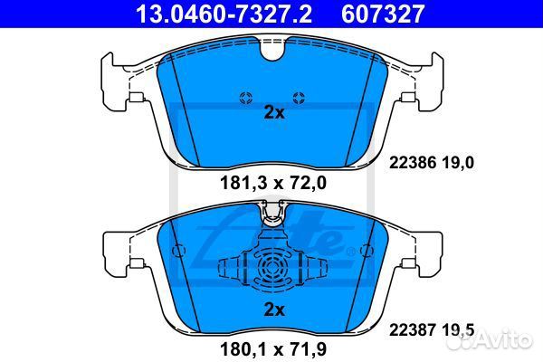 31423595 колодки volvo