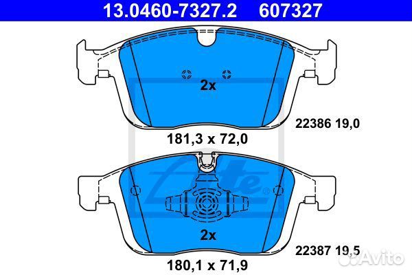 31658358 колодки volvo