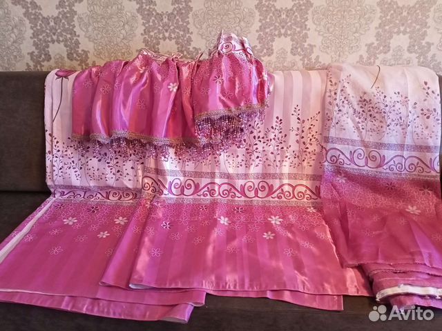 Шторы портьерные атласные