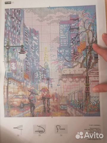 Бумажные схемы для вышивания