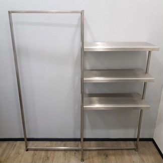 Стеллаж из нержавеющей стали б/у