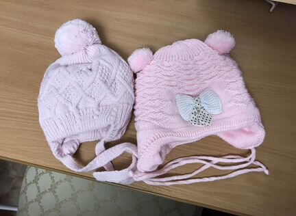 Шапочка зимняя 0-3 мес