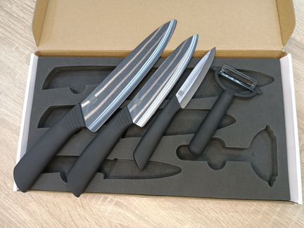 Набор керамических ножей Xiaomi 4в1 Huo Hou Nano