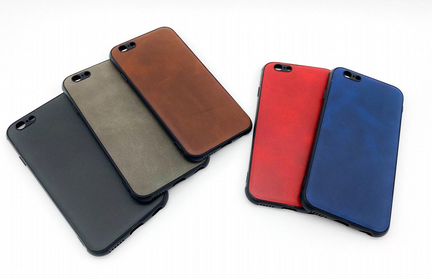 Чехол кожа iPhone 6/7/8/X/XR