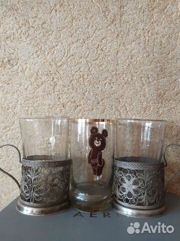 Подстаканники СССР скань