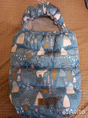 Зимний конверт в коляску