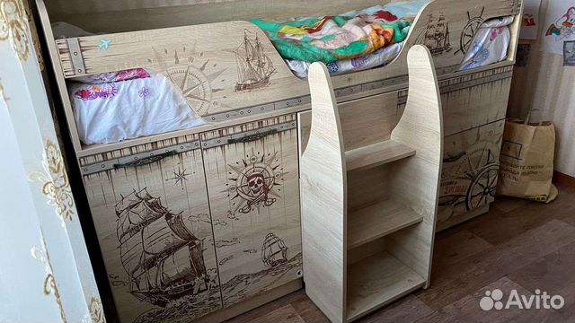 Кровать 80х180 со столом и ящиками. трансформер купить в Тольятти ...