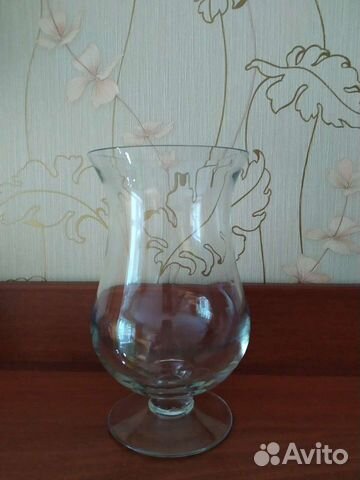 Вазон стеклянный