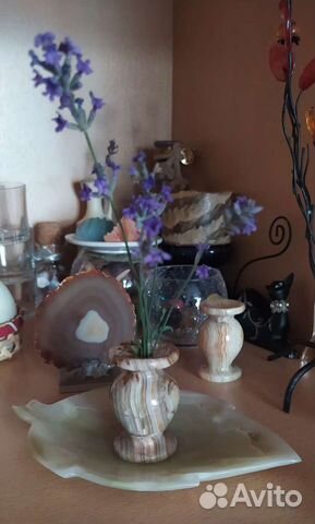 Подсвечник из натурального камня