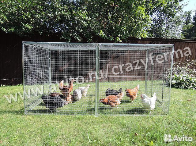 Сетчатый Выгул для птицы 