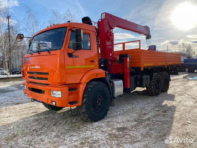 КамАЗ 43118 с КМУ, 2023