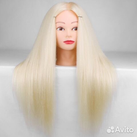 Манекен головы парикмахерский учебный 70