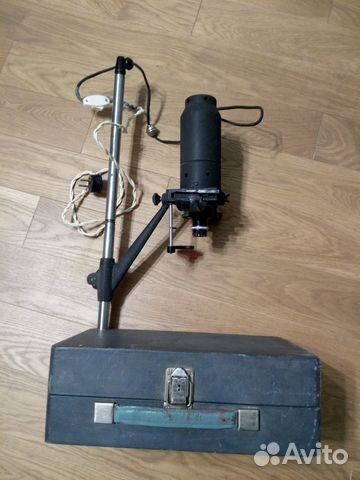 Фотоувеличитель тпу-2 1955 г.в + фотоэкспонометр