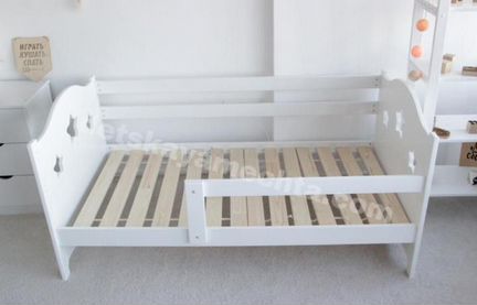 Детская кровать Звёздочки массив