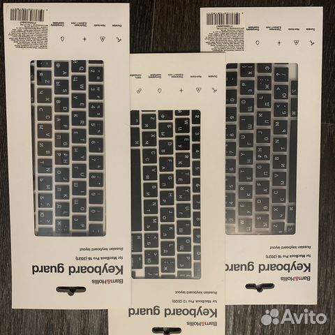 Накладка на клавиатуру Macbook 2016-2021 годов RU