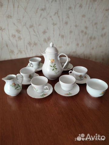 Кофейный сервиз гдр kahla