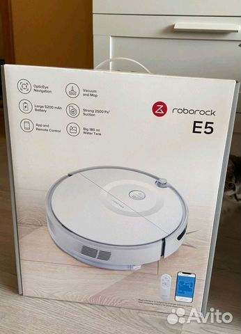 Робот-пылесос Roborock E5 Новый