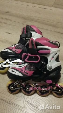 Раздвижные роликовые коньки р-р 30-33