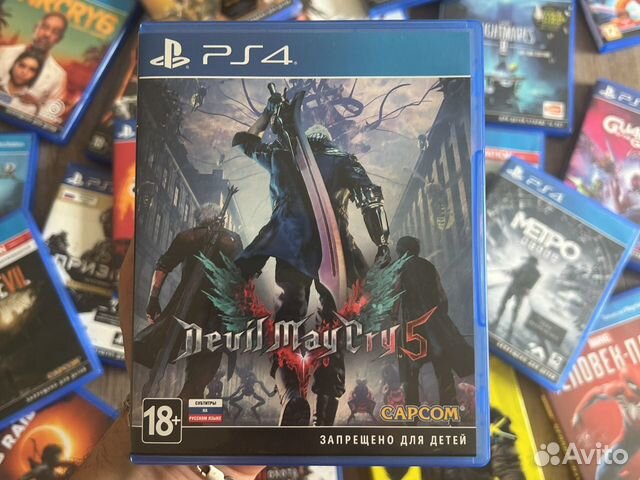Диск Devil May Cry 5 PS4